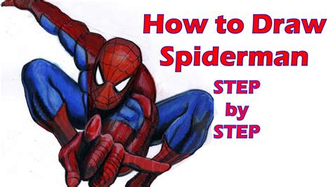 That's a perfect idea to play with kids. How to Draw Spiderman Step by Step - YouTube