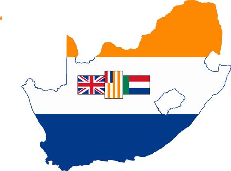 South Africa Map Flag 1928-1994 | South africa map, South africa flag, Africa map