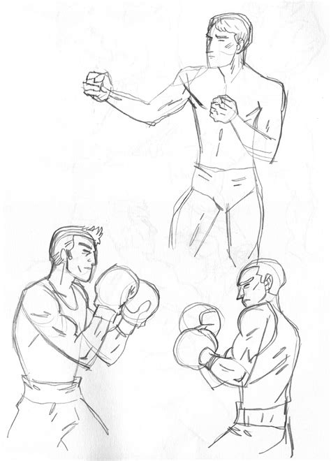 Sketches Of M S Corley Boxing