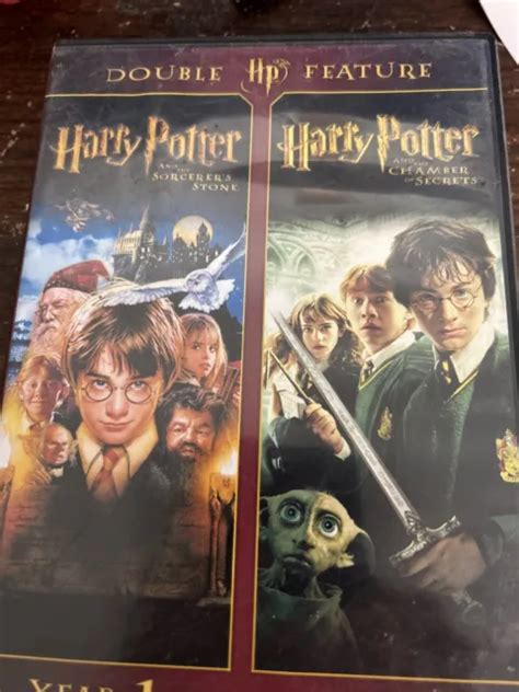 Harry Potter Dvd Year 1 And Year 2 Double Feature D02 490 Picclick