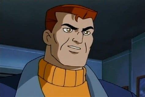 An Animated Man With Red Hair Wearing A Yellow Sweater And Blue Jacket