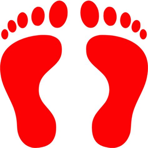 Download High Quality Footprint Clipart Red Transparent Png Images