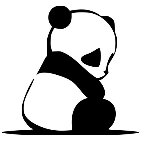 Panda Clipart Svg Panda Svg Transparent Free For Download On