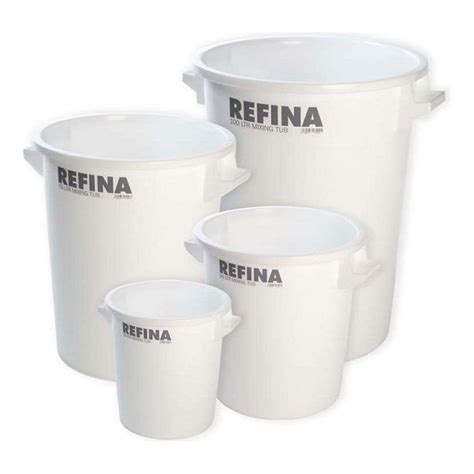 Large White Plastering Rendering Plaster Mixing Bucket Tools From