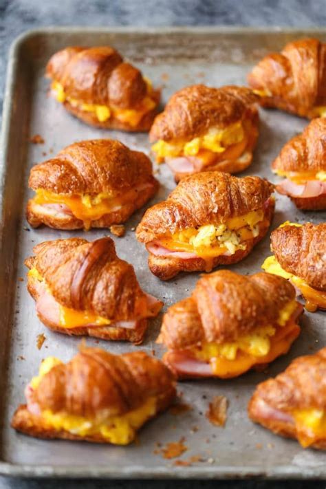 Make Ahead Croissant Egg Sandwiches For All Your Brunch Needs In 2020