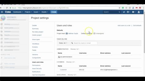 Assigning Jira Issues To Default Assignee Jira Tutorial 17 Youtube