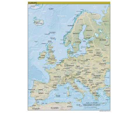 Maps Of Europe And European Countries Collection Of Maps Of Europe