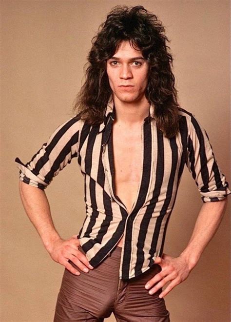 Rock Stars From The 1960s And 1970s In Tight Pants Showing Off Their Bulges Van Halen Eddie