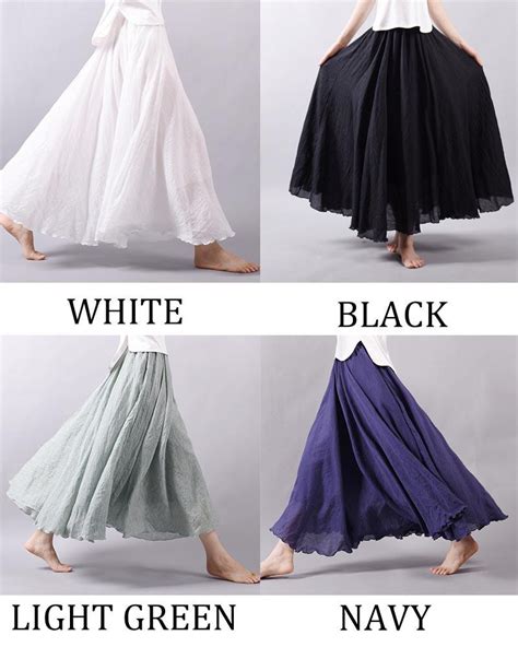 Elegant High Waist Long Summer Maxi Skirts Maxi Skirts Summer Clothes For Women Maxi Skirt