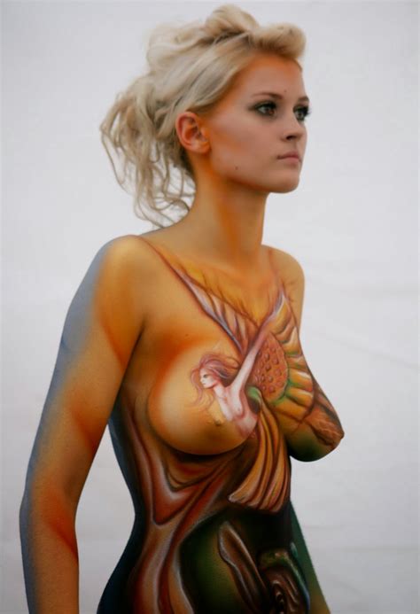 Naked Female Body Art