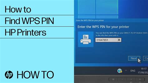 Lokken Aannemelijk Vrijgevigheid How To Find Wps Pin On Hp Printer