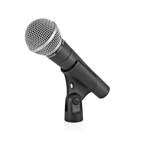 Pack Microphone Vocal Dynamique Shure Sm58 Pied Premium Câble