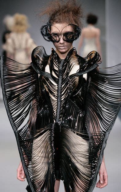 Impossible Amazing Exoskeletal Fashion Sculptural Fashion Iris Van