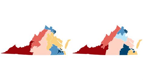 virginia redistricting 2022 congressional maps by district