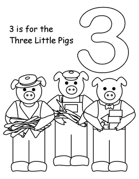 Coloringrocks Kindergarten Coloring Pages Three Little Pigs