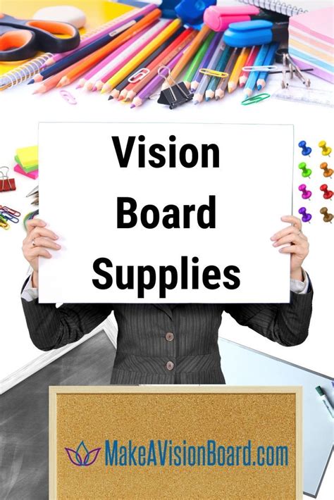 Vision Board Supplies Buy Now Or Get Your Free Printable List