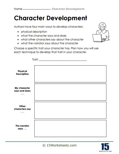 Character Development Worksheets 15
