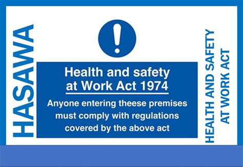 🌈 The Health And Safety At Work 1974 Health And Safety At Work Act