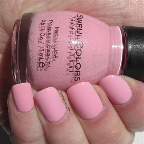 Sinful Colors Pink Smart And Charmed Lustrous Lacquer