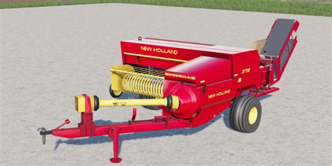 New Holland 378 Small Square Baler Mod For Farming