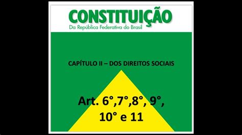 O Artigo 6 Da Constituição Estabelecia Que Eram Cidadãos Brasileiros