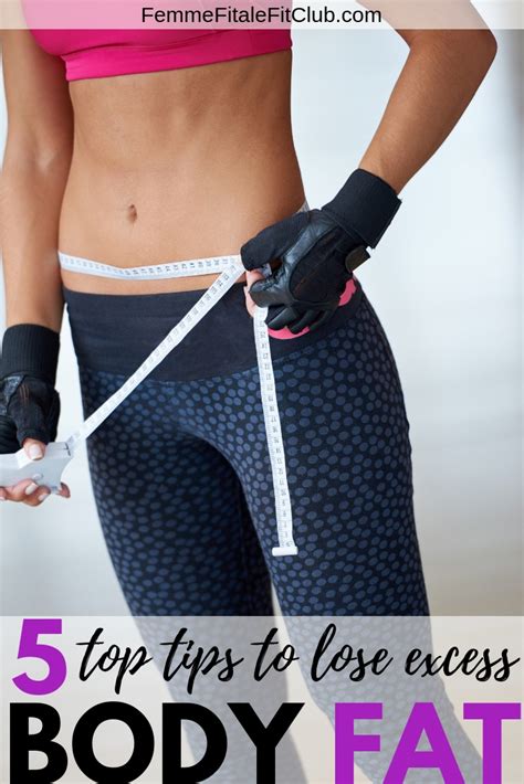 Femme Fitale Fit Club Blog5 Top Tips To Lose Body Fat Femme Fitale
