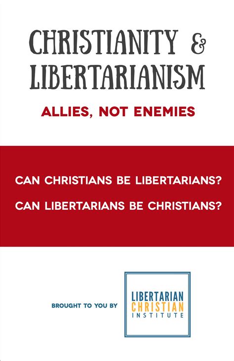 Libertarian Christian Books To Read Libertarian Christian Institute