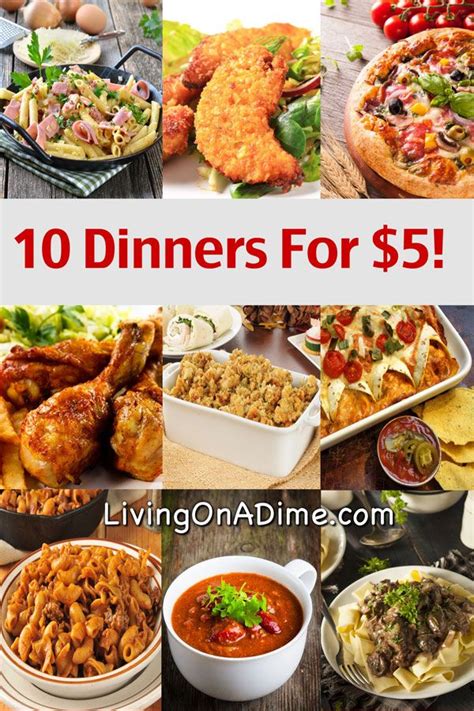 If desired, substitute white rice for the rice vermicelli noodles, or garnish with cilantro, green onions, or red chile peppers. 10 Dinners For $5 - Cheap Dinner Recipes And Ideas | Cheap ...