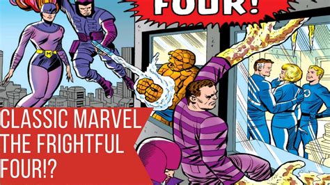 Classic Marvel Fantastic Four Vs The Frightful Four Youtube
