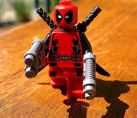 Lego Marvel Super Hero X Men Deadpool Genuine Minifigure Only From Set