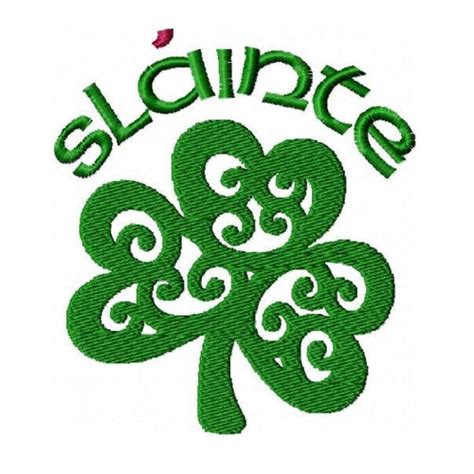 Celtic Knot Shamrock Machine Embroidery Design Embroidery Etsy