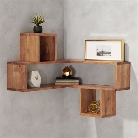 When you have large space in your room, it doesn't mean that you cannot install floating shelves because you already have enough space in the room. 25+ Creatively Unique DIY Corner Shelves for Living Room ...