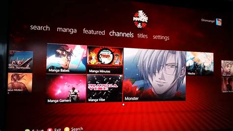 Xbox 360 Manga App Youtube