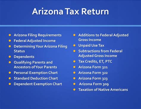 Ppt Arizona State Tax Return 2012 Powerpoint Presentation Free