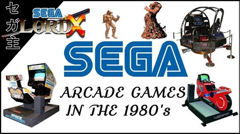 Sega Arcade Games In The 1980s Youtube