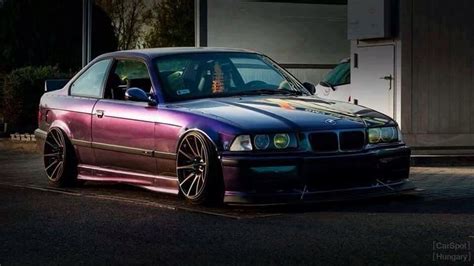 Stunning Slammed Purple E36 Bmw E36 Bmw Car