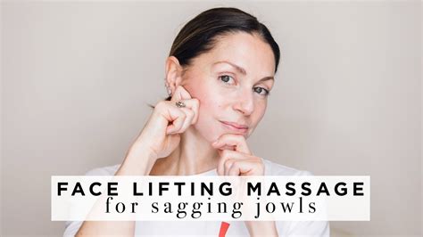 Face Lifting Massage For Jowls And Lower Face Abigail Youtube
