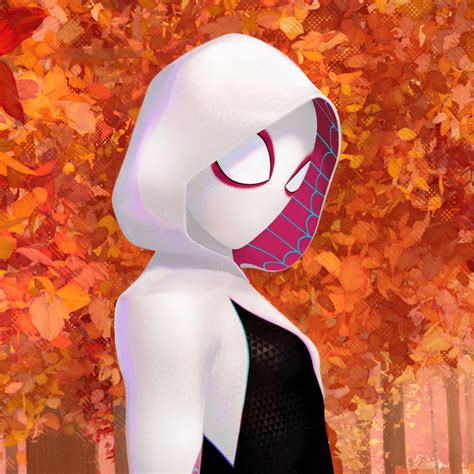 2932x2932 Gwen Stacy In Spider Man Into The Spider Verse Movie Ipad Pro Retina Display Hd 4k