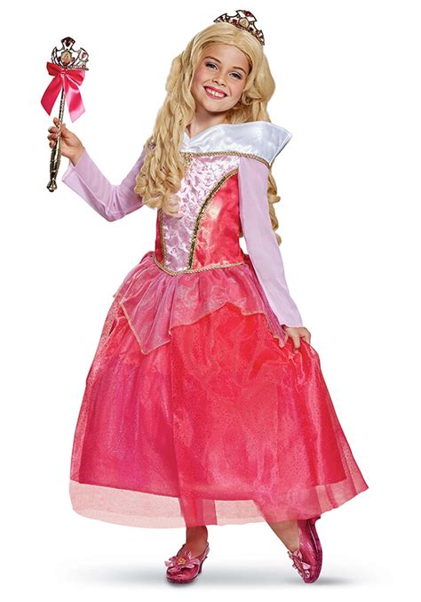 sleeping beauty deluxe aurora girls costume