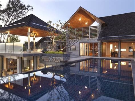 Villa With Contemporary Asian Design Thailand Architecture Architecture Design