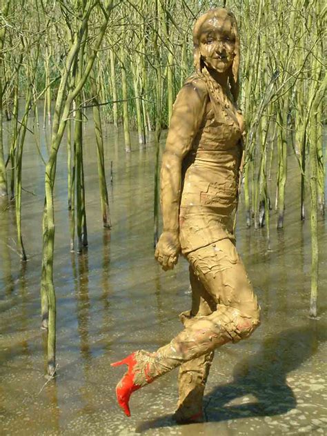 Pin By Gary Johnson On Bodystocking In 2020 Mudding Girls Mud Boots Mud