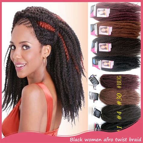 Whoelsale 30pcskot Synthetic Afro Kinky Marley Hair Braid Freetress Dreadlock Hair Extensions