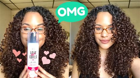 Curly Hair Routine Ft Lus Love Your Curls 3 Step System Youtube