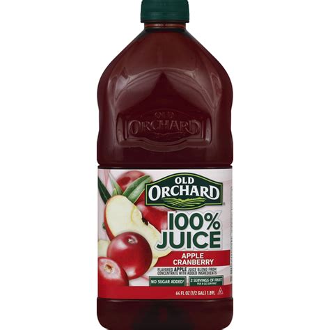 Old Orchard 100 Juice Apple Cranberry Blend 64 Oz Instacart
