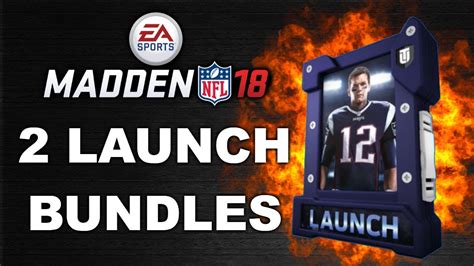 2 Launch Bundles Mut 18 Madden Nfl 18 Ultimate Team Youtube