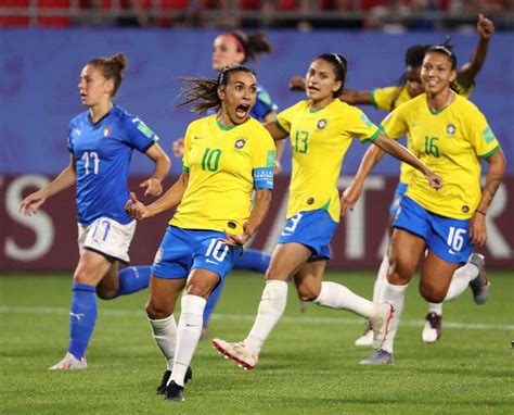 fifa women s world cup brazil s marta becomes top scorer in world cup history soccer news