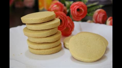 Vanilla Butter Cookies Ll Biscuit Recipe Ll Ep61 Youtube