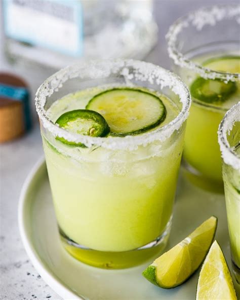 Cucumber Margarita Recipe Only 5 Ingredients Isabel Eats