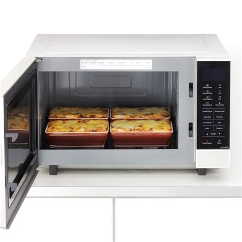 White Flatbed Inverter Kitchen Microwave Panasonic Australia