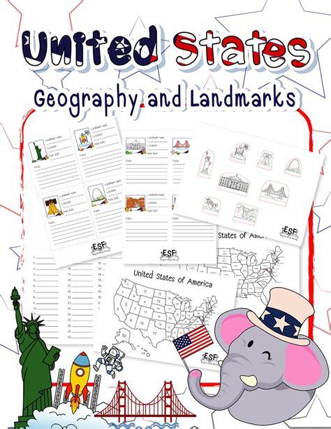 Us 50 States Worksheets Us Geography Learning Activities Map Worksheets